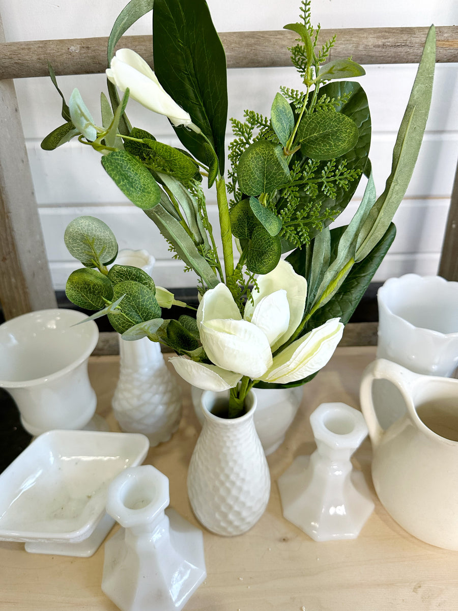 Magnolia Mixed Bunch Premium Artificial Greenery Wholesale Oh You're Lovely