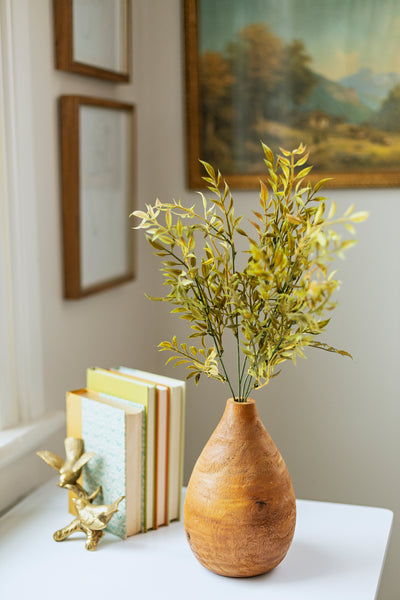 Smilax Willow Leaf Artificial Greenery and Filler 19” Stem