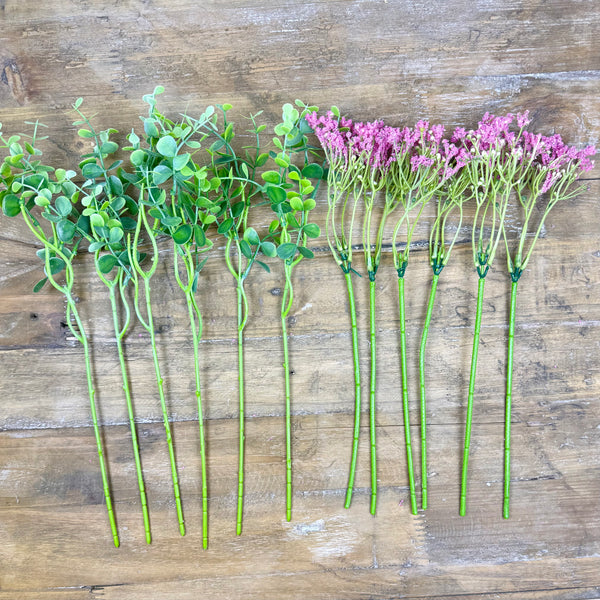 Pinky Promise Berries and Greenery - Faux Greenery / Filler