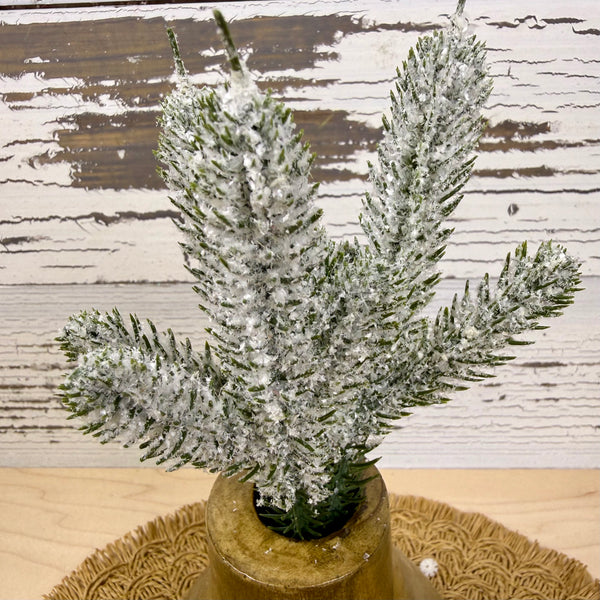 Snow Pine Pick Bundle of 3 - Greenery / Filler