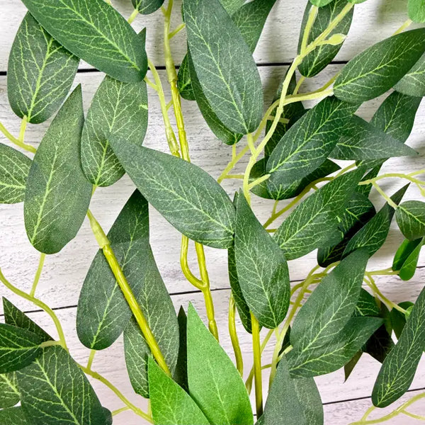 Summer Green Ficus Spray | Faux Greenery