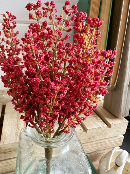 Red Astilbe  - faux