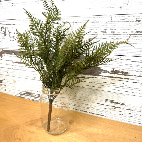 Forest Fern - Faux Greenery Stem