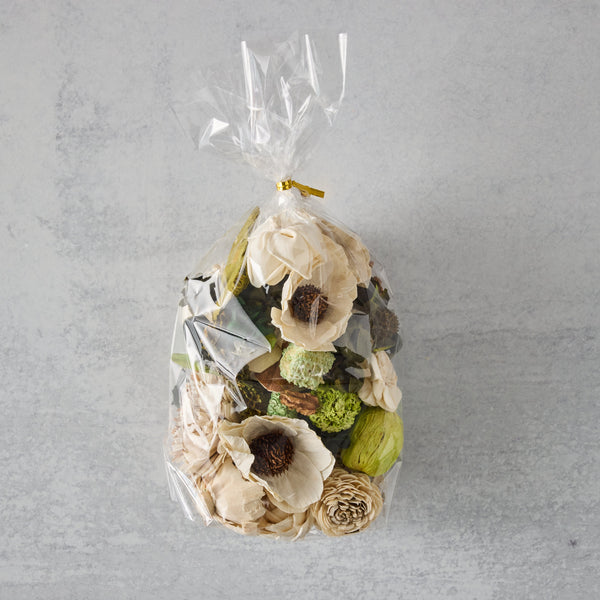 Forest Stroll - Pretty Potpourri with Wood Flowers - 3 oz (Unscented – Add Your Own Fragrance!)