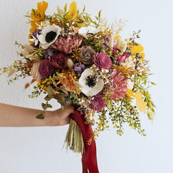 Corn Broom - Bouquet Grass - Natural _sola_wood_flowers