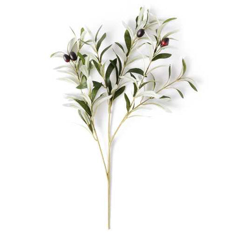 Case of Olive Branch Artificial Greenery and Filler 23” Stem - 500 stems
