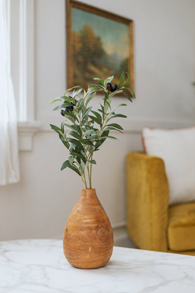 Olive Branch Artificial Greenery and Filler 23” Stem