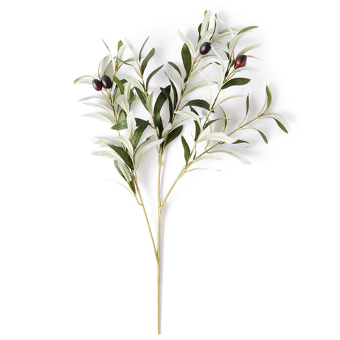 Olive Branch Artificial Greenery and Filler 23” Stem