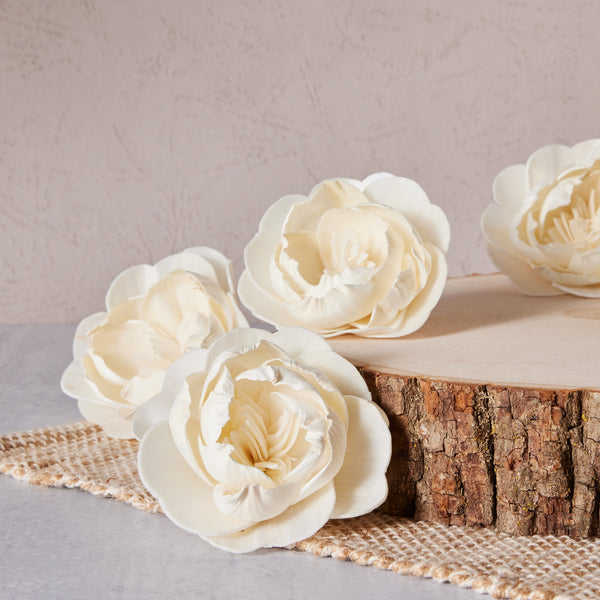 Sugar Baker Rose™ Wood Flower | Multiple sizes available