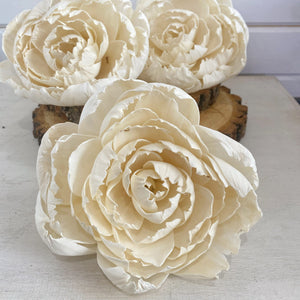 Ruffled Peony | X-Large | Set of 3