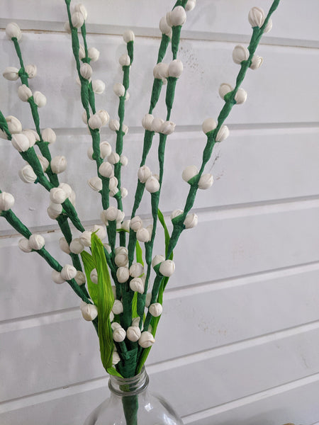String of Pearls - sold individually - sola wood flowers wholesale